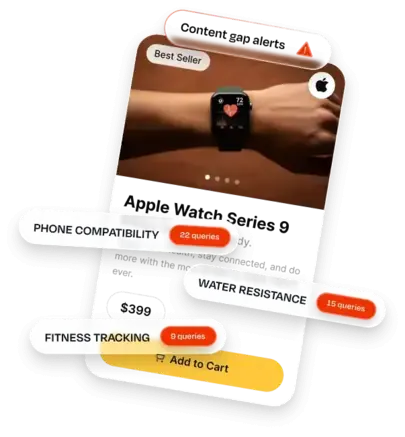 Find product gaps straight from shopper conversations